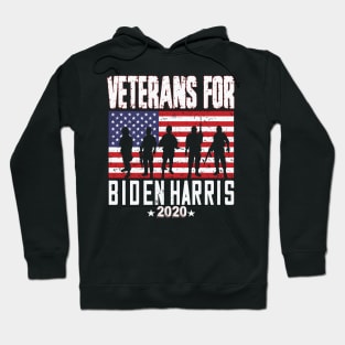 Veterans for biden Harris 2020 Hoodie